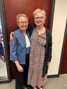 Sr. Suzette Fisher and Susan Elsworth