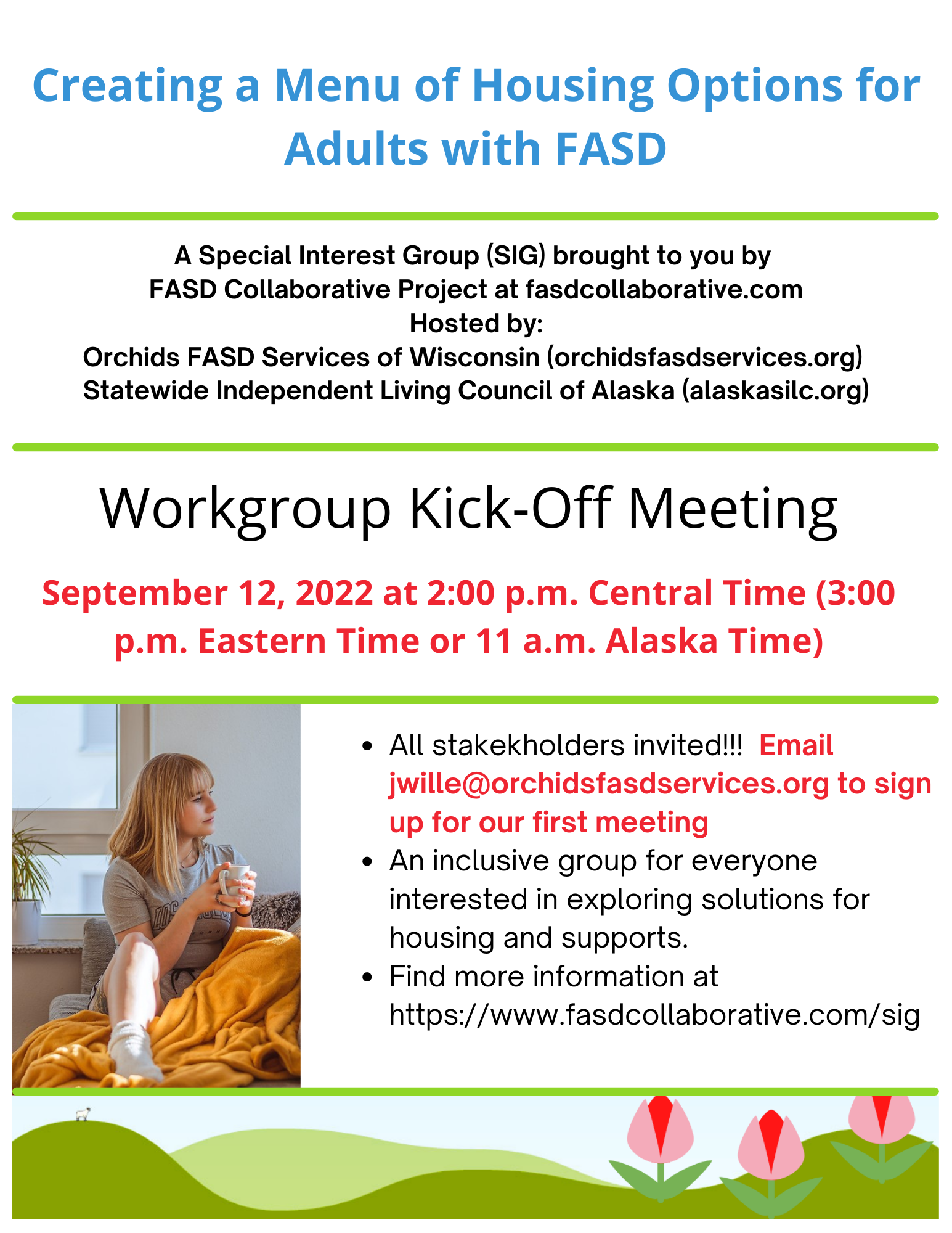 Kick-off Meeting of the Special Interest on Housing and Supports for Adults with FASD - FASD United