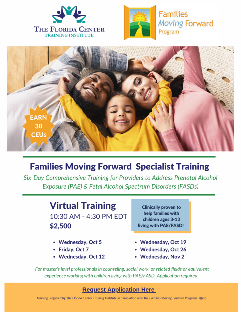 Families Moving Forward (FMF) Specialist Training - FASD United