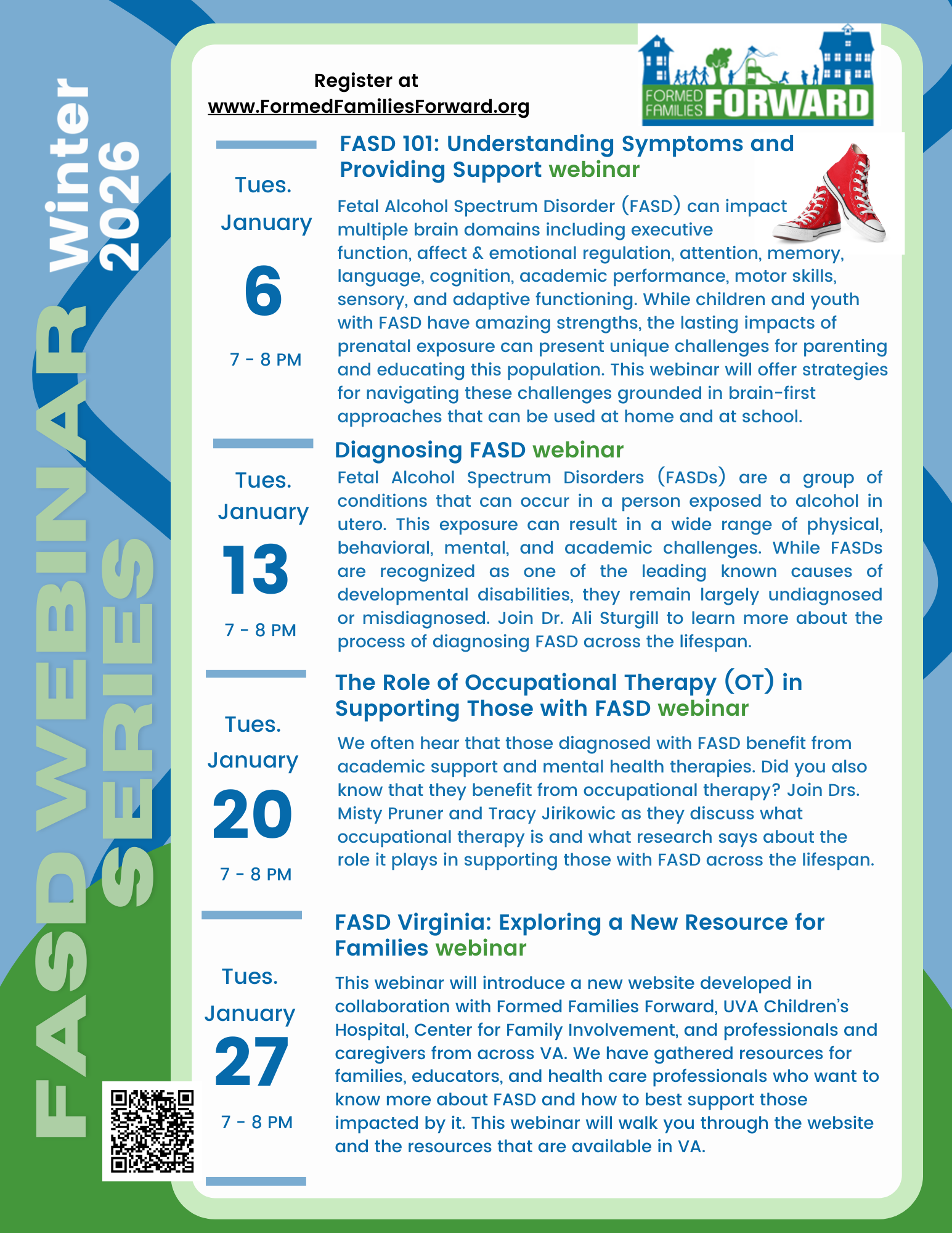 Formed Families Forward FASD Winter Webinar Series