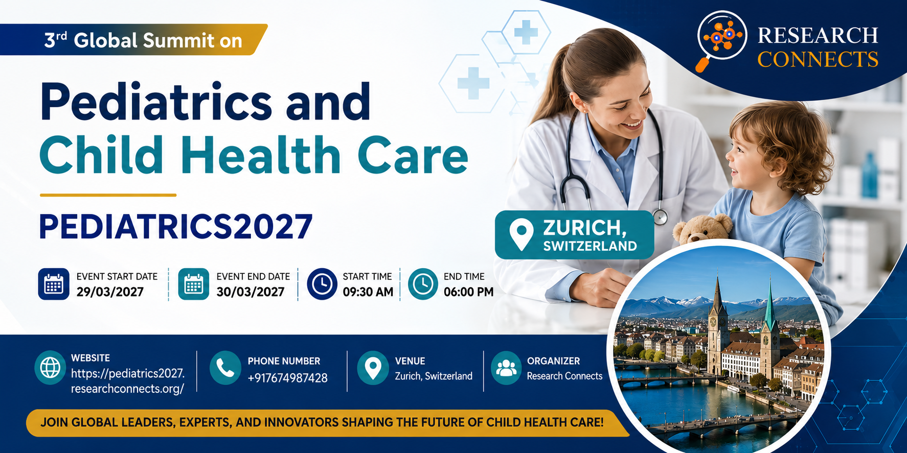 3rd Global Summit on Pediatrics and Child Health Care